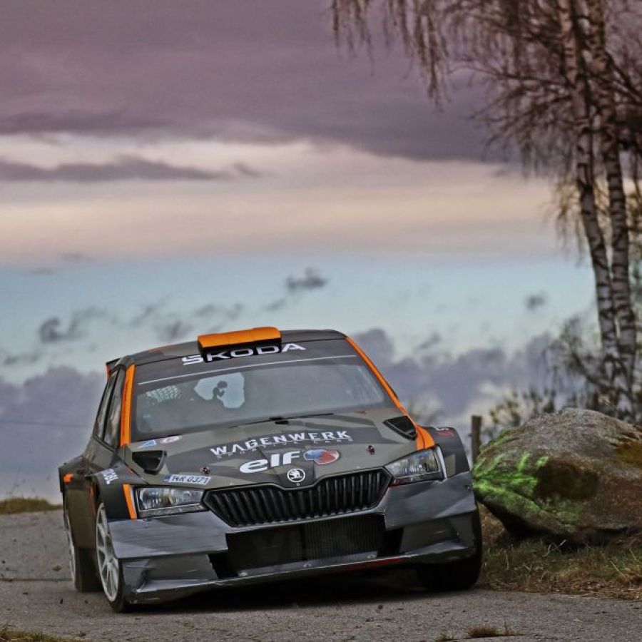 HERMANN NEUBAUER BEI DER JÄNNERRALLYE AUF PLATZ 3!